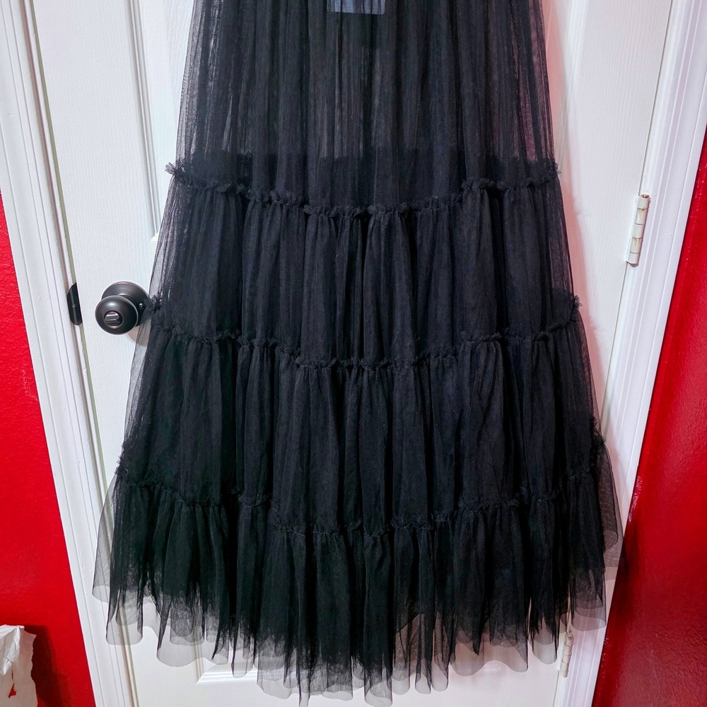 Hill House Home Women Large Ellie Nap Dress Black Tulle Collector's Edition 2023 - Picture 9 of 10